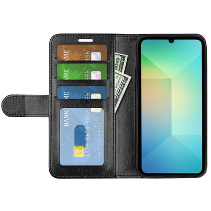 R64 Texture Horizontal Flip Leather Phone Case, For Samsung Galaxy A06 5G, For Samsung Galaxy A26, For Samsung Galaxy A36, For Samsung Galaxy S25 5G, For Samsung Galaxy S25+ 5G, For Samsung Galaxy S25 Ultra 5G