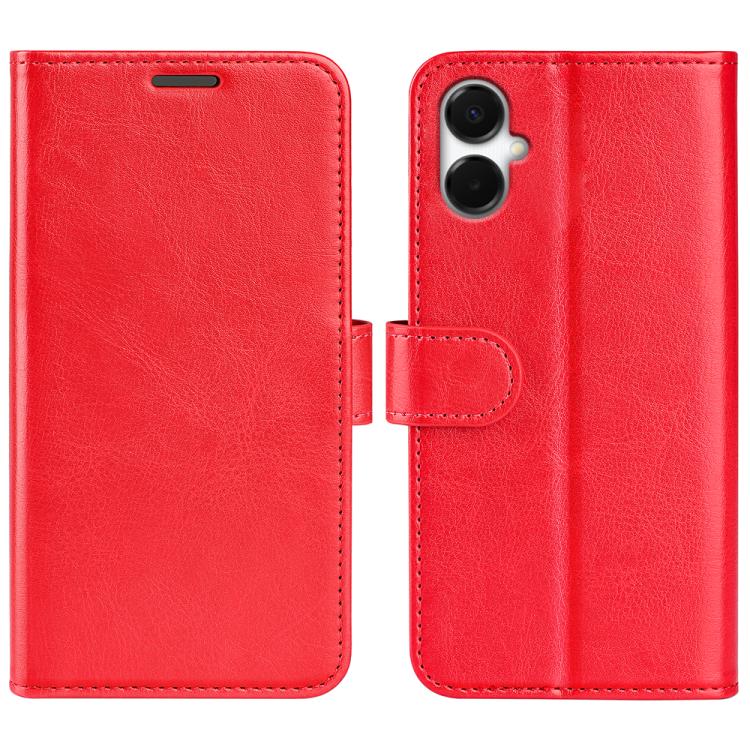 R64 Texture Horizontal Flip Leather Phone Case, For Samsung Galaxy S25 Edge 5G, For Samsung Galaxy A06 5G, For Samsung Galaxy A26, For Samsung Galaxy A36, For Samsung Galaxy S25 5G, For Samsung Galaxy S25+ 5G