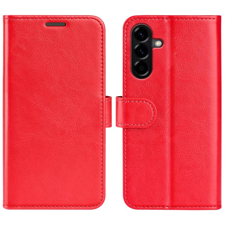 R64 Texture Horizontal Flip Leather Phone Case, For Samsung Galaxy S26+ 5G, For Samsung Galaxy S26 Edge 5G, For Samsung Galaxy S26 Ultra 5G, For Samsung Galaxy S26 5G, For Samsung Galaxy A57 5G, For Samsung Galaxy A37 5G