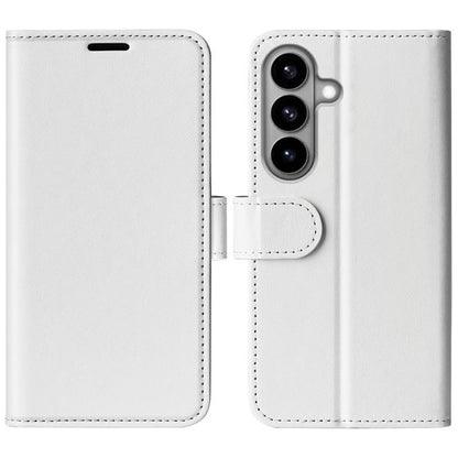 R64 Texture Horizontal Flip Leather Phone Case, For Galaxy S26 FE 5G, For Galaxy S26+ 5G, For Galaxy S26 Edge 5G, For Galaxy S26 Ultra 5G, For Galaxy S26 5G, For Samsung Galaxy A57 5G