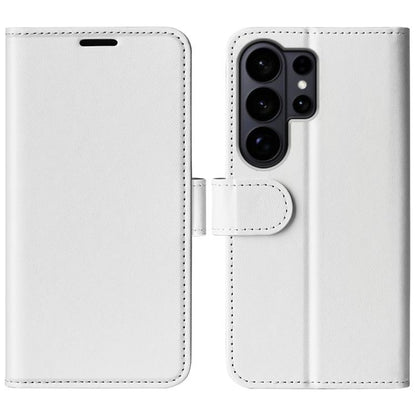 R64 Texture Horizontal Flip Leather Phone Case, For Galaxy S26 FE 5G, For Galaxy S26+ 5G, For Galaxy S26 Edge 5G, For Galaxy S26 Ultra 5G, For Galaxy S26 5G, For Samsung Galaxy A57 5G