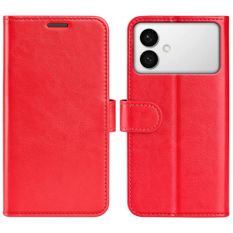 R64 Texture Horizontal Flip Leather Phone Case, For Galaxy S26 FE 5G, For Galaxy S26+ 5G, For Galaxy S26 Edge 5G, For Galaxy S26 Ultra 5G, For Galaxy S26 5G, For Samsung Galaxy A57 5G