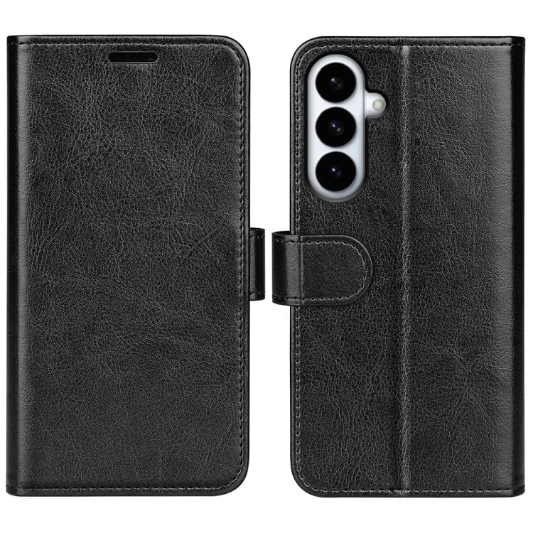R64 Texture Horizontal Flip Leather Phone Case, For Galaxy S26 FE 5G, For Galaxy S26+ 5G, For Galaxy S26 Edge 5G, For Galaxy S26 Ultra 5G, For Galaxy S26 5G, For Samsung Galaxy A57 5G