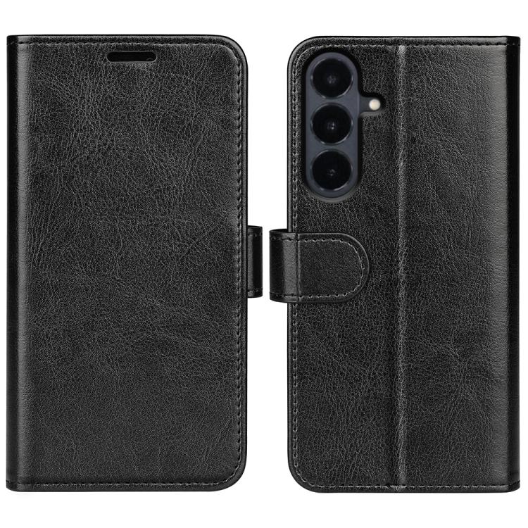 R64 Texture Horizontal Flip Leather Phone Case, For Galaxy S26 FE 5G, For Galaxy S26+ 5G, For Galaxy S26 Edge 5G, For Galaxy S26 Ultra 5G, For Galaxy S26 5G, For Samsung Galaxy A57 5G