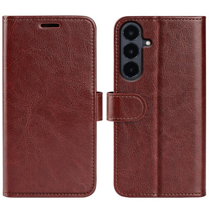 R64 Texture Horizontal Flip Leather Phone Case, For Galaxy S26 FE 5G, For Galaxy S26+ 5G, For Galaxy S26 Edge 5G, For Galaxy S26 Ultra 5G, For Galaxy S26 5G, For Samsung Galaxy A57 5G