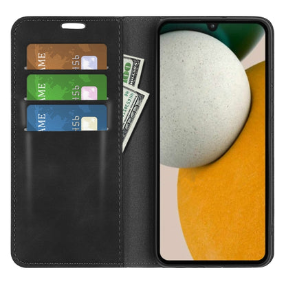 Retro-skin Magnetic Suction Leather Phone Case, For Samsung Galaxy A15, For Samsung Galaxy A05, For Samsung Galaxy A05s, For For Samsung Galaxy M34 5G