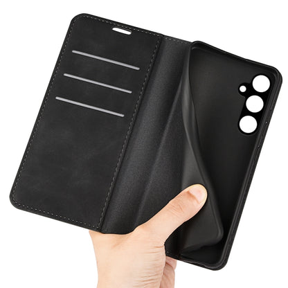 Retro-skin Magnetic Suction Leather Phone Case, For Samsung Galaxy A15, For Samsung Galaxy A05, For Samsung Galaxy A05s, For For Samsung Galaxy M34 5G