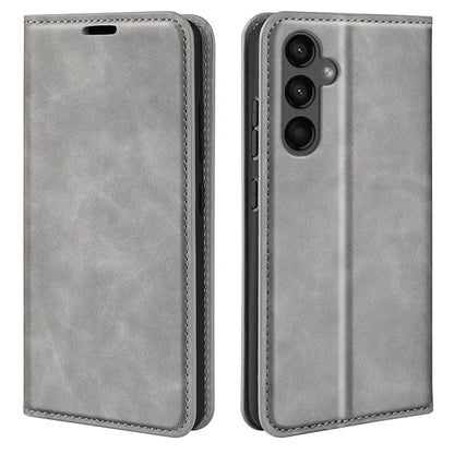 Retro-skin Magnetic Suction Leather Phone Case, For Samsung Galaxy A15, For Samsung Galaxy A05, For Samsung Galaxy A05s, For For Samsung Galaxy M34 5G
