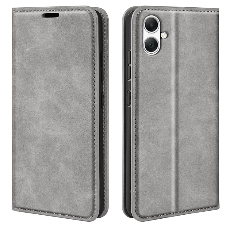 Retro-skin Magnetic Suction Leather Phone Case, For Samsung Galaxy S24 5G, For Samsung Galaxy A15, For Samsung Galaxy A05, For Samsung Galaxy A05s