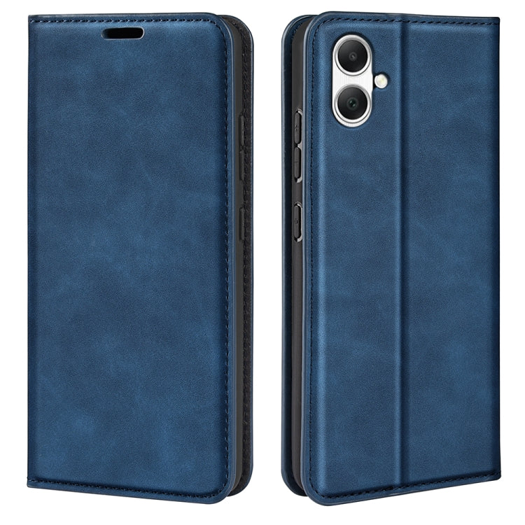 Retro-skin Magnetic Suction Leather Phone Case, For Samsung Galaxy A15, For Samsung Galaxy A05, For Samsung Galaxy A05s, For For Samsung Galaxy M34 5G