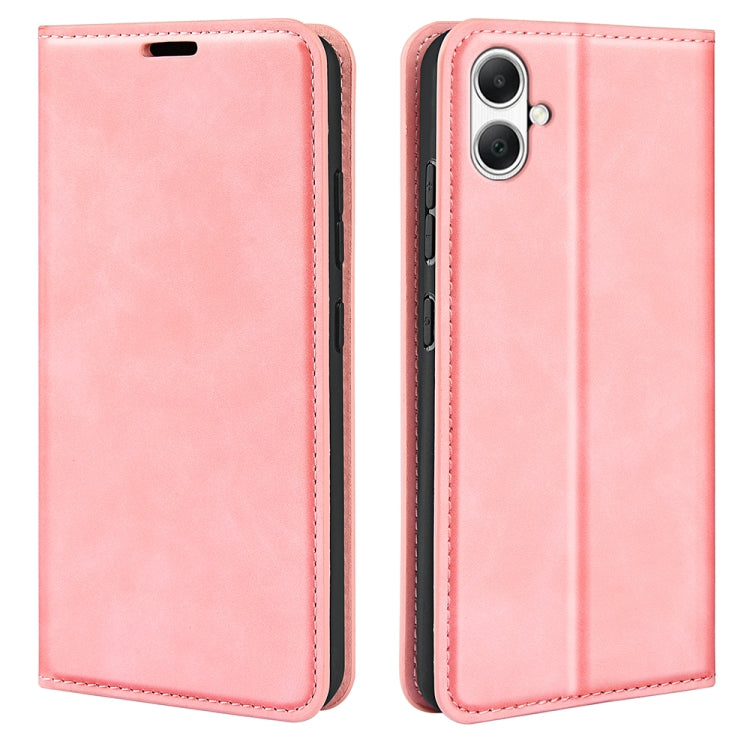 Retro-skin Magnetic Suction Leather Phone Case, For Samsung Galaxy S24 5G, For Samsung Galaxy A15, For Samsung Galaxy A05, For Samsung Galaxy A05s