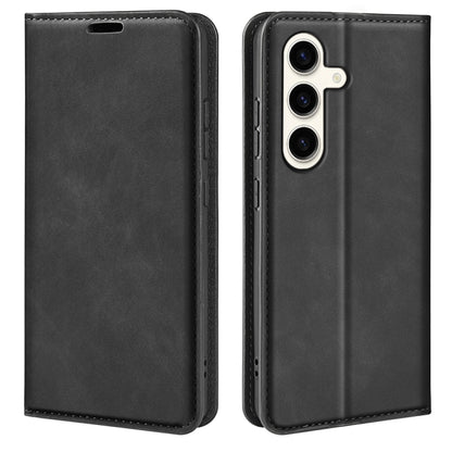 Retro-skin Magnetic Suction Leather Phone Case, For Samsung Galaxy A35, For Samsung Galaxy S24 Ultra 5G, For Samsung Galaxy S24+ 5G, For Samsung Galaxy S24 5G