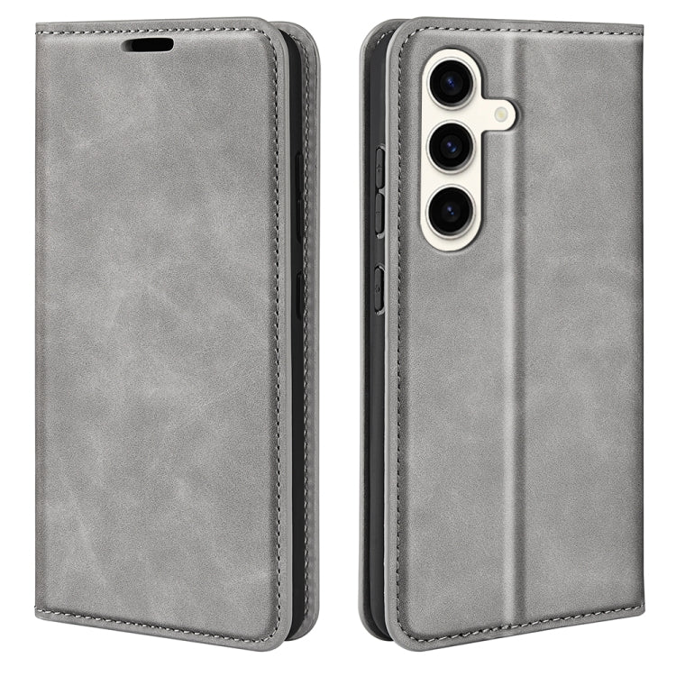 Retro-skin Magnetic Suction Leather Phone Case, For Samsung Galaxy A35, For Samsung Galaxy S24 Ultra 5G, For Samsung Galaxy S24+ 5G, For Samsung Galaxy S24 5G