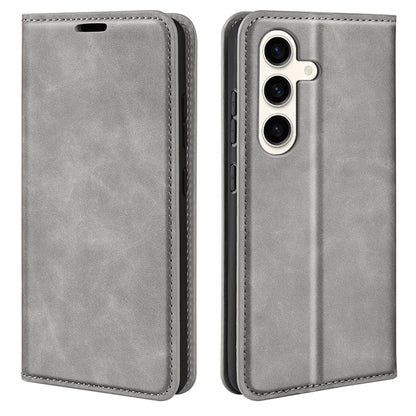 Retro-skin Magnetic Suction Leather Phone Case, For Samsung Galaxy A35, For Samsung Galaxy S24 Ultra 5G, For Samsung Galaxy S24+ 5G, For Samsung Galaxy S24 5G