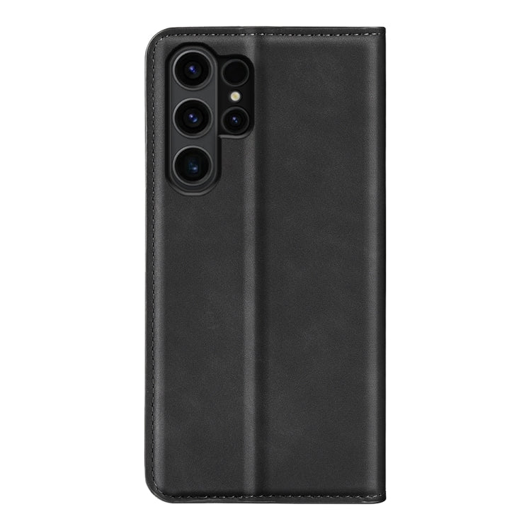 Retro-skin Magnetic Suction Leather Phone Case, For Samsung Galaxy S24 Ultra 5G, For Samsung Galaxy S24+ 5G, For Samsung Galaxy S24 5G, For Samsung Galaxy A15