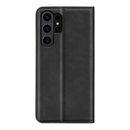 Retro-skin Magnetic Suction Leather Phone Case, For Samsung Galaxy S24 Ultra 5G, For Samsung Galaxy S24+ 5G, For Samsung Galaxy S24 5G, For Samsung Galaxy A15