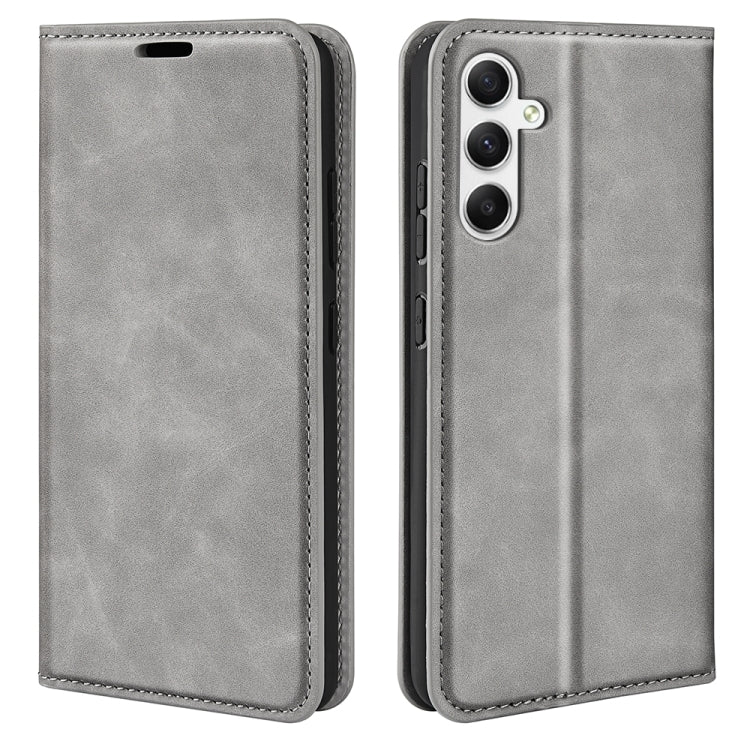Retro-skin Magnetic Suction Leather Phone Case, For Samsung Galaxy A35, For Samsung Galaxy S24 Ultra 5G, For Samsung Galaxy S24+ 5G, For Samsung Galaxy S24 5G