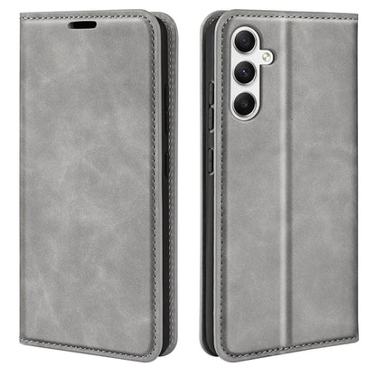 Retro-skin Magnetic Suction Leather Phone Case, For Samsung Galaxy A35, For Samsung Galaxy S24 Ultra 5G, For Samsung Galaxy S24+ 5G, For Samsung Galaxy S24 5G