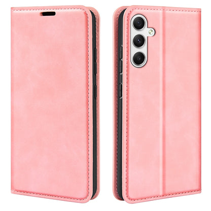 Retro-skin Magnetic Suction Leather Phone Case, For Samsung Galaxy A35, For Samsung Galaxy S24 Ultra 5G, For Samsung Galaxy S24+ 5G, For Samsung Galaxy S24 5G