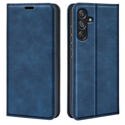 Retro-skin Magnetic Suction Leather Phone Case, For Samsung Galaxy M55 5G, For Samsung Galaxy M15 5G, For Samsung Galaxy A55, For Samsung Galaxy A35