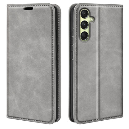 Retro-skin Magnetic Suction Leather Phone Case, For Samsung Galaxy S25 5G, For Samsung Galaxy S25+ 5G, For Samsung Galaxy S25 Ultra 5G, For Samsung Galaxy A16