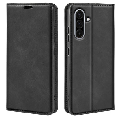 Retro-skin Magnetic Suction Leather Phone Case, For Samsung Galaxy A36, For Samsung Galaxy S25 5G, For Samsung Galaxy S25+ 5G, For Samsung Galaxy S25 Ultra 5G