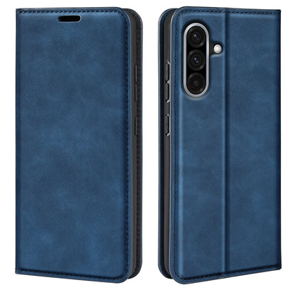 Retro-skin Magnetic Suction Leather Phone Case, For Samsung Galaxy A36, For Samsung Galaxy S25 5G, For Samsung Galaxy S25+ 5G, For Samsung Galaxy S25 Ultra 5G