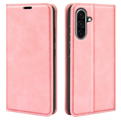 Retro-skin Magnetic Suction Leather Phone Case, For Samsung Galaxy S25 Edge 5G, For Samsung Galaxy A06 5G, For Samsung Galaxy A26, For Samsung Galaxy A36