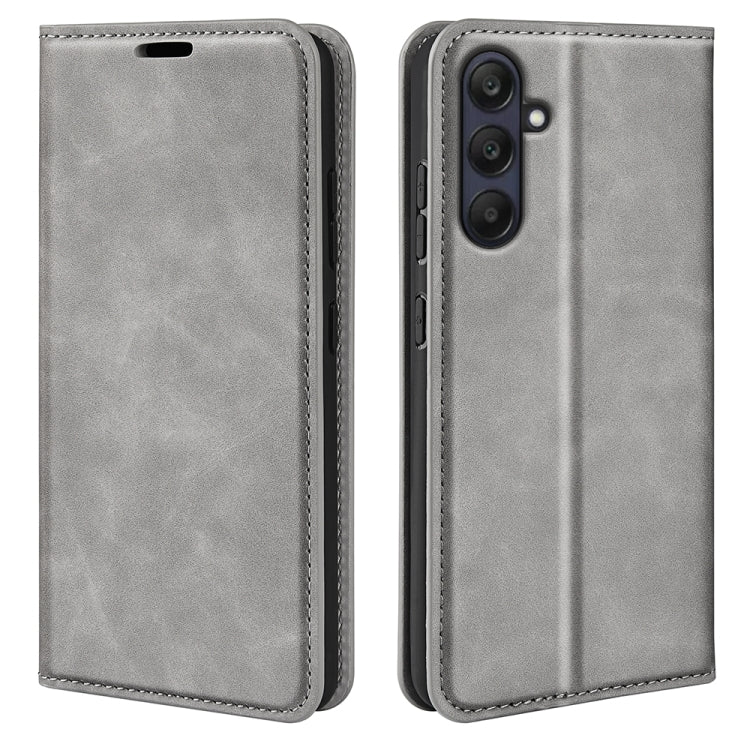 Retro-skin Magnetic Suction Leather Phone Case, For Samsung Galaxy S25 Edge 5G, For Samsung Galaxy A06 5G, For Samsung Galaxy A26, For Samsung Galaxy A36