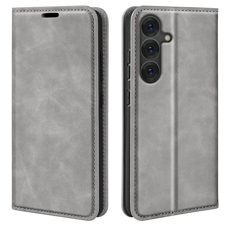 Retro-skin Magnetic Suction Leather Phone Case, For Samsung Galaxy A36, For Samsung Galaxy S25 5G, For Samsung Galaxy S25+ 5G, For Samsung Galaxy S25 Ultra 5G