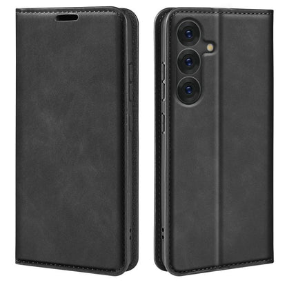 Retro-skin Magnetic Suction Leather Phone Case, For Samsung Galaxy A36, For Samsung Galaxy S25 5G, For Samsung Galaxy S25+ 5G, For Samsung Galaxy S25 Ultra 5G