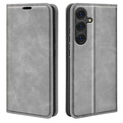 Retro-skin Magnetic Suction Leather Phone Case, For Samsung Galaxy S25 5G, For Samsung Galaxy S25+ 5G, For Samsung Galaxy S25 Ultra 5G, For Samsung Galaxy A16