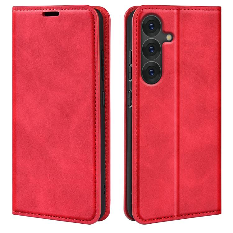 Retro-skin Magnetic Suction Leather Phone Case, For Samsung Galaxy A36, For Samsung Galaxy S25 5G, For Samsung Galaxy S25+ 5G, For Samsung Galaxy S25 Ultra 5G