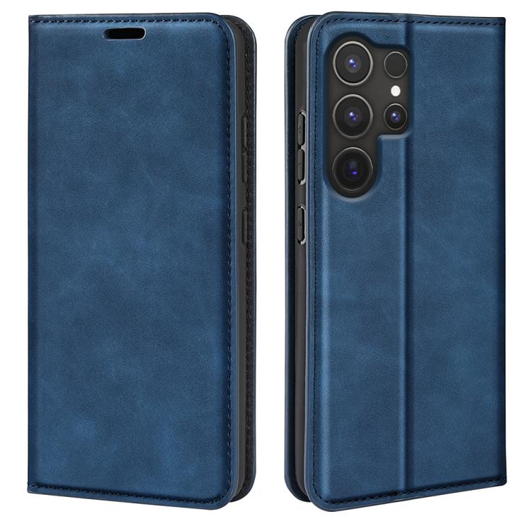 Retro-skin Magnetic Suction Leather Phone Case, For Samsung Galaxy S25 5G, For Samsung Galaxy S25+ 5G, For Samsung Galaxy S25 Ultra 5G, For Samsung Galaxy A16