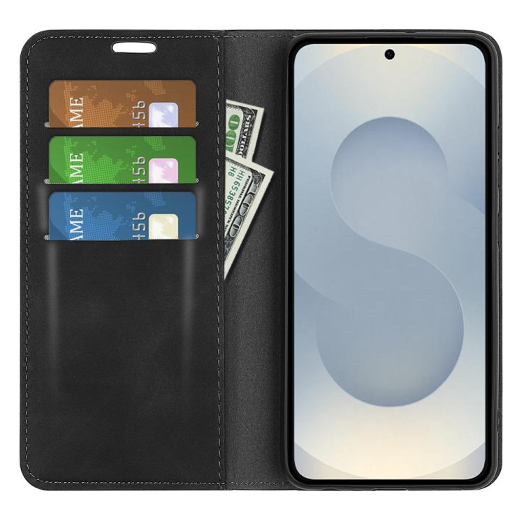 Retro-skin Magnetic Suction Leather Phone Case, For Samsung Galaxy S25 Edge 5G, For Samsung Galaxy A06 5G, For Samsung Galaxy A26, For Samsung Galaxy A36