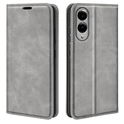 Retro-skin Magnetic Suction Leather Phone Case, For Samsung Galaxy S25 Edge 5G, For Samsung Galaxy A06 5G, For Samsung Galaxy A26, For Samsung Galaxy A36