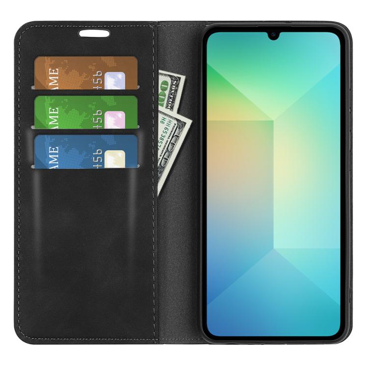Retro-skin Magnetic Suction Leather Phone Case, For Samsung Galaxy A06 5G, For Samsung Galaxy A26, For Samsung Galaxy A36, For Samsung Galaxy S25 5G