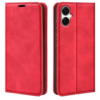 Retro-skin Magnetic Suction Leather Phone Case, For Samsung Galaxy S25 Edge 5G, For Samsung Galaxy A06 5G, For Samsung Galaxy A26, For Samsung Galaxy A36