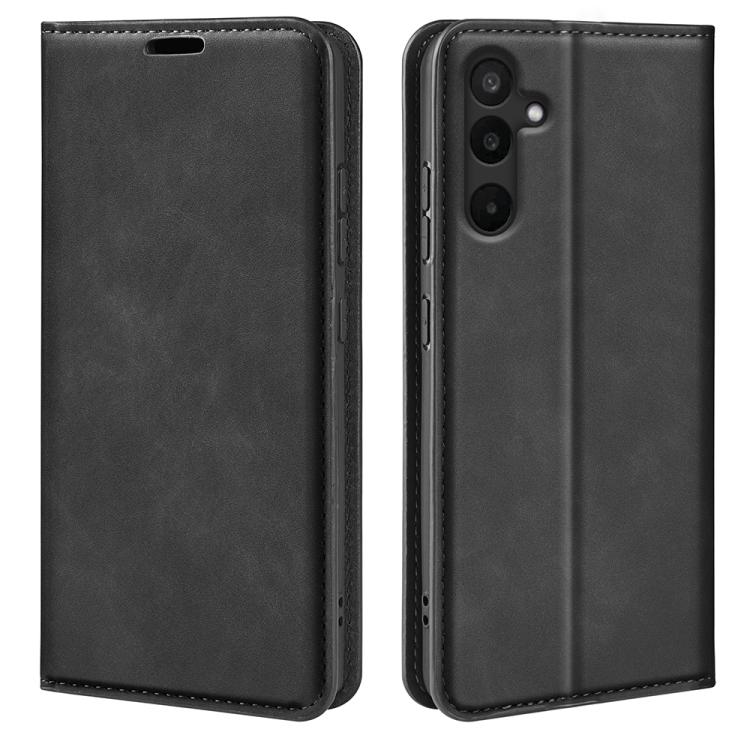 Retro-skin Magnetic Suction Leather Phone Case, For Samsung Galaxy S25 FE 5G, For Samsung Galaxy A07 4G, For Samsung Galaxy A17 5G, For Samsung Galaxy M16 / F16