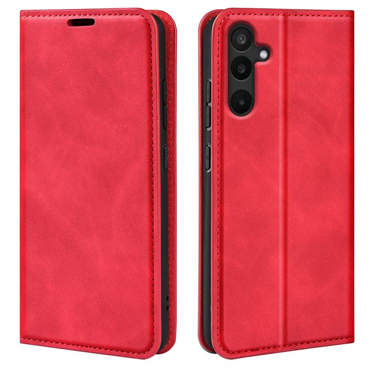 Retro-skin Magnetic Suction Leather Phone Case, For Samsung Galaxy S25 FE 5G, For Samsung Galaxy A07 4G, For Samsung Galaxy A17 5G, For Samsung Galaxy M16 / F16