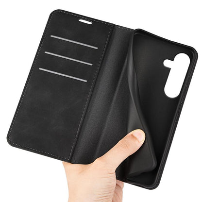 Retro-skin Magnetic Suction Leather Phone Case, For Samsung Galaxy S25 FE 5G, For Samsung Galaxy A07 4G, For Samsung Galaxy A17 5G, For Samsung Galaxy M16 / F16