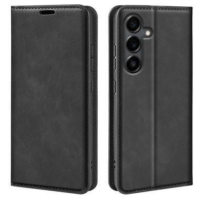 Retro-skin Magnetic Suction Leather Phone Case, For Samsung Galaxy S25 FE 5G, For Samsung Galaxy A07 4G, For Samsung Galaxy A17 5G, For Samsung Galaxy M16 / F16