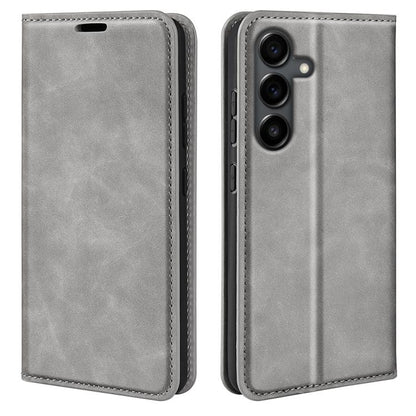 Retro-skin Magnetic Suction Leather Phone Case, For Samsung Galaxy S25 FE 5G, For Samsung Galaxy A07 4G, For Samsung Galaxy A17 5G, For Samsung Galaxy M16 / F16