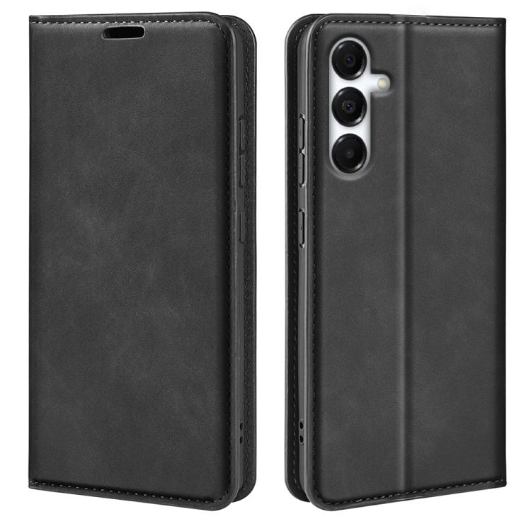 Retro-skin Magnetic Suction Leather Phone Case, For Samsung Galaxy S25 FE 5G, For Samsung Galaxy A07 4G, For Samsung Galaxy A17 5G, For Samsung Galaxy M16 / F16