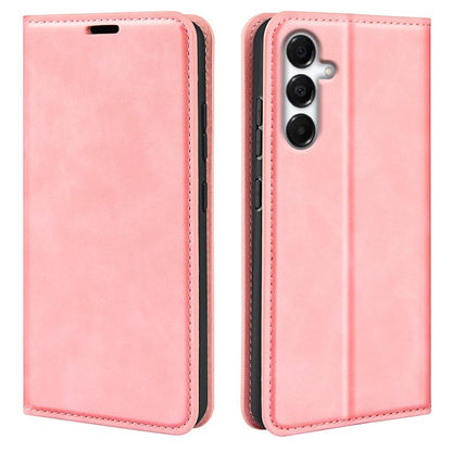 Retro-skin Magnetic Suction Leather Phone Case, For Samsung Galaxy S25 FE 5G, For Samsung Galaxy A07 4G, For Samsung Galaxy A17 5G, For Samsung Galaxy M16 / F16