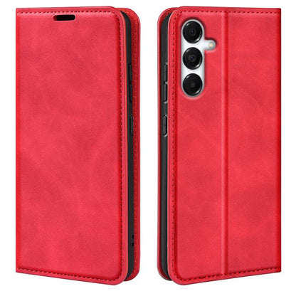 Retro-skin Magnetic Suction Leather Phone Case, For Samsung Galaxy S25 FE 5G, For Samsung Galaxy A07 4G, For Samsung Galaxy A17 5G, For Samsung Galaxy M16 / F16