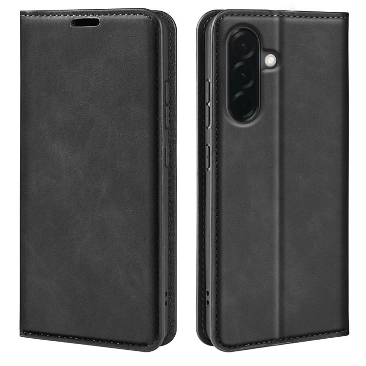 Retro-skin Magnetic Suction Leather Phone Case, For Samsung Galaxy A57 5G, For Samsung Galaxy A37 5G, For Samsung Galaxy S25 FE 5G, For Samsung Galaxy A07 4G