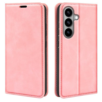 Retro-skin Magnetic Suction Leather Phone Case, For Galaxy S26 5G, For Samsung Galaxy A57 5G, For Samsung Galaxy A37 5G, For Samsung Galaxy A27 5G