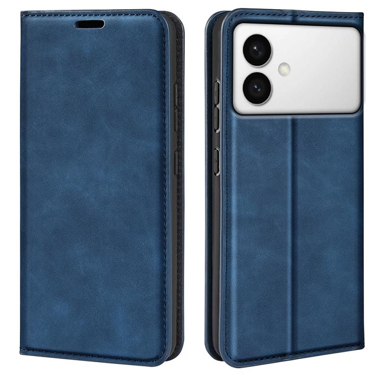 Retro-skin Magnetic Suction Leather Phone Case, For Galaxy S26 FE  5G, For Galaxy S26+ 5G, For Galaxy S26 Edge 5G, For Galaxy S26 Ultra 5G