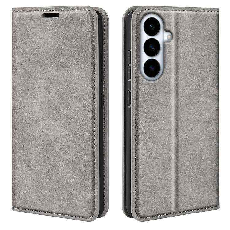 Retro-skin Magnetic Suction Leather Phone Case, For Galaxy S26 FE  5G, For Galaxy S26+ 5G, For Galaxy S26 Edge 5G, For Galaxy S26 Ultra 5G